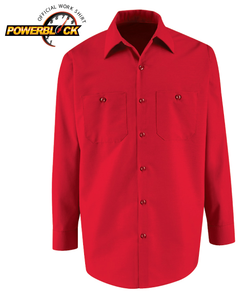 Red Kap SP14 Long Sleeve Work Shirt